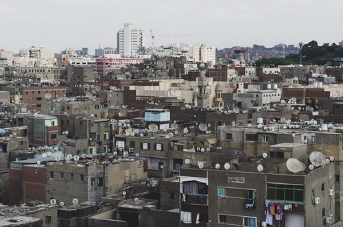 Vista urbana fotografiada por Bernardo Caparrós